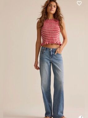 Altar’d State Mid Rise Dad Jeans 25